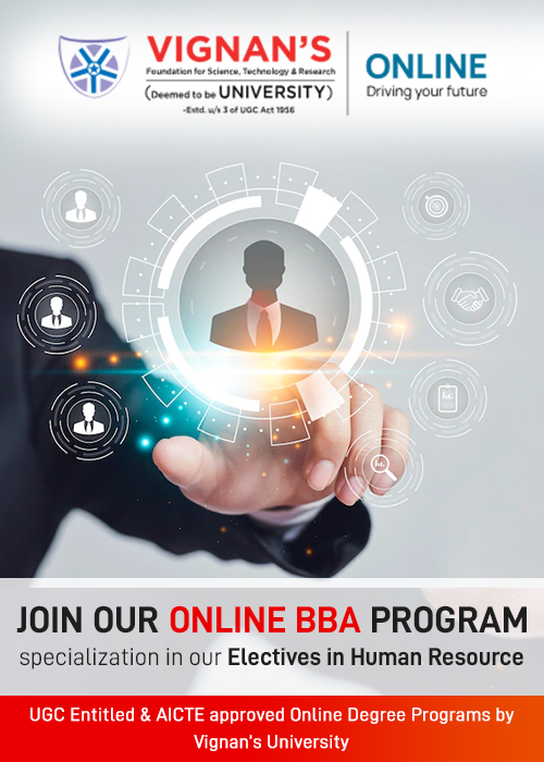 BBA with Elective in Human Resource - Vignan Online